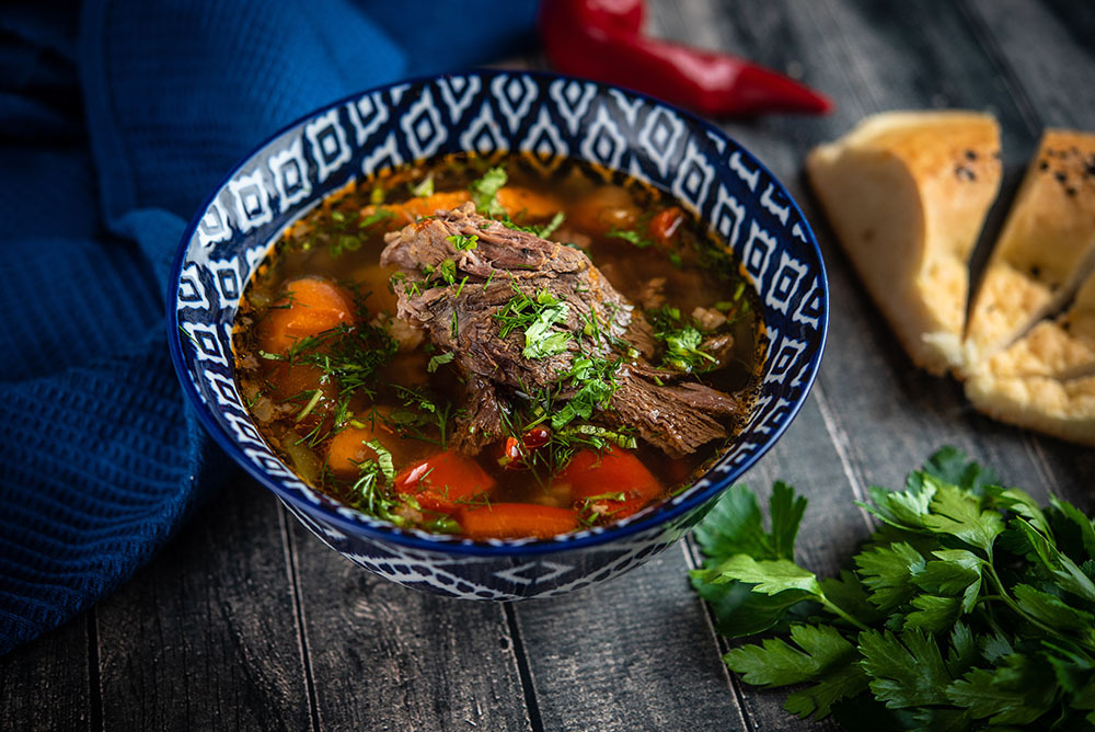 Шурпа с говядиной
